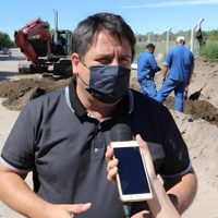 Avanza la pavimentación de un importante corredor al sur de Neuquén Capital