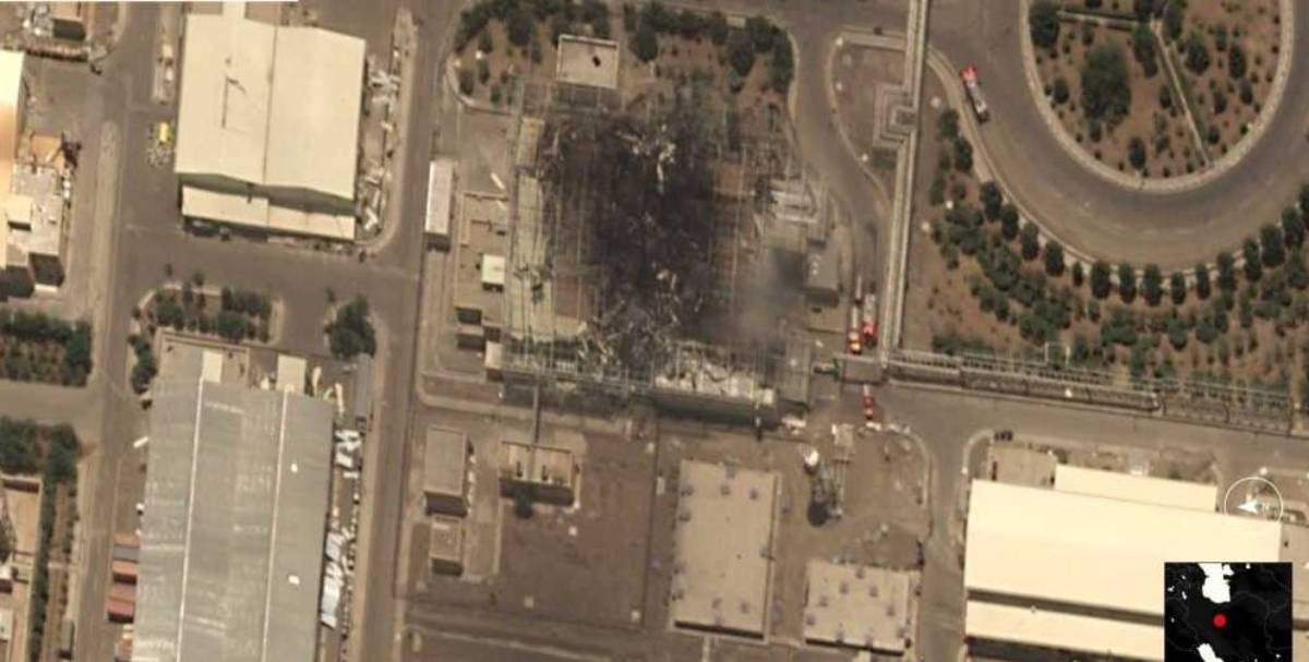 Supuestos daños  en la central nuclear iraní de Natanz