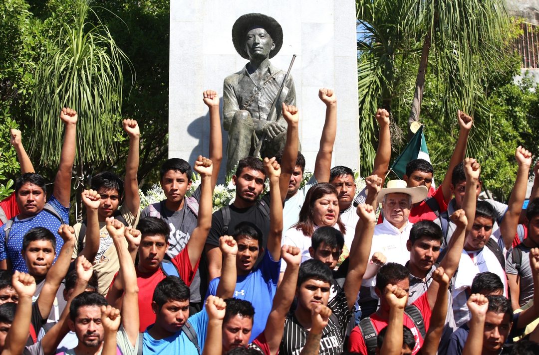Normalistas Foto Margarito Pérez  Cuartoscuro