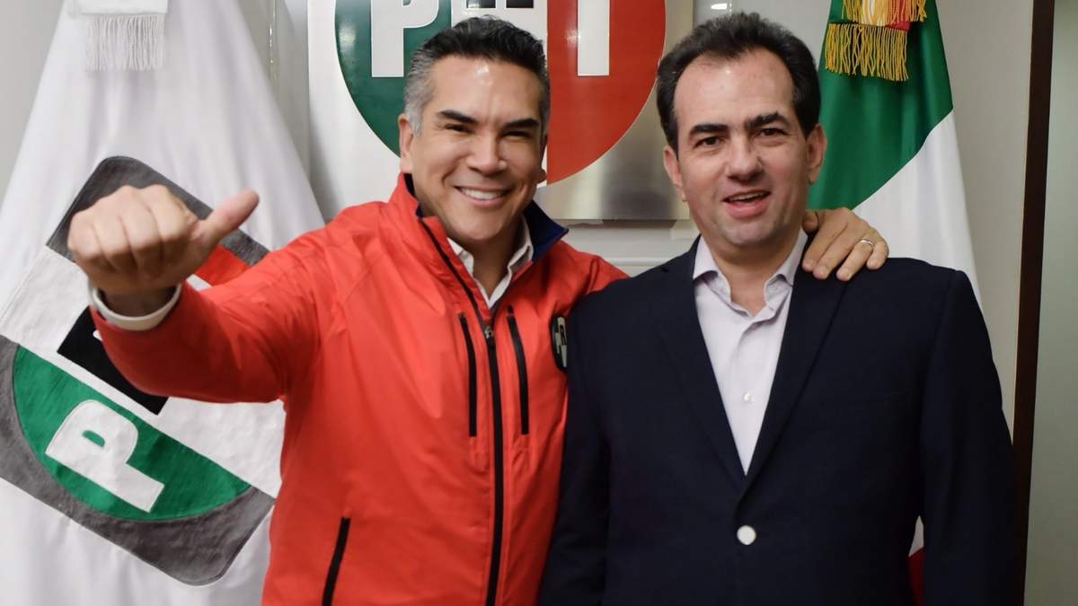 El candidato al gobierno de Veracruz