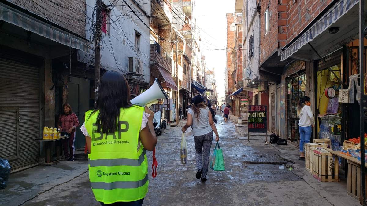La clase media baja de la Ciudad fue la más afectada por la pandemia. (Fuente: Twitter)