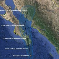 'Bud” tocará tierra hoy al sur de BCS; se prevén lluvias intensas y fuertes en 25 estados, incluida la CDMX