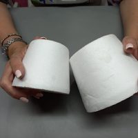 Con esos envases de telgopor que ibas a tirar: armá esta hermosa idea para darle un toque único a tu cocina
