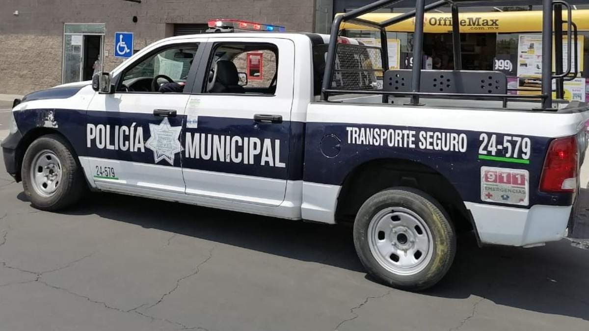 Una patrulla de la policía de Tlalnepantla