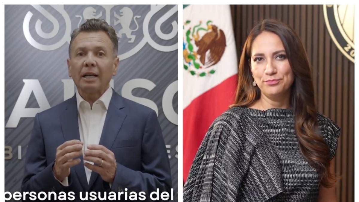 Los gobernadores de Jalisco, Pablo Lemus, y Guanajuato, Libia García