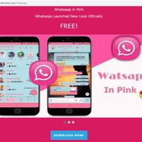 Cuidado con WhatsApp Rosa, una versión maliciosa que infecta el móvil con un virus