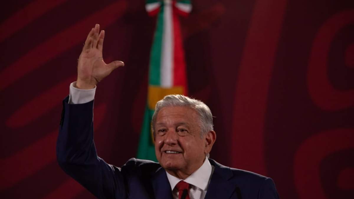 El presidente López Obrador