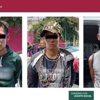 Detienen a tres hombres y una mujer que transportaban restos humanos en bolsas