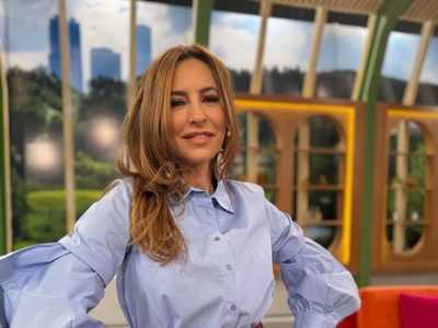 Analía Franchín confirma que el traje estampado es la tendencia más fuerte de la temporada que viene