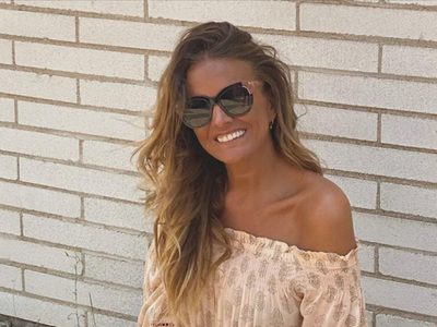 Tras el culebrón de “Merlos place”, Marta López encontró los brazos de un extornista para refugiarse