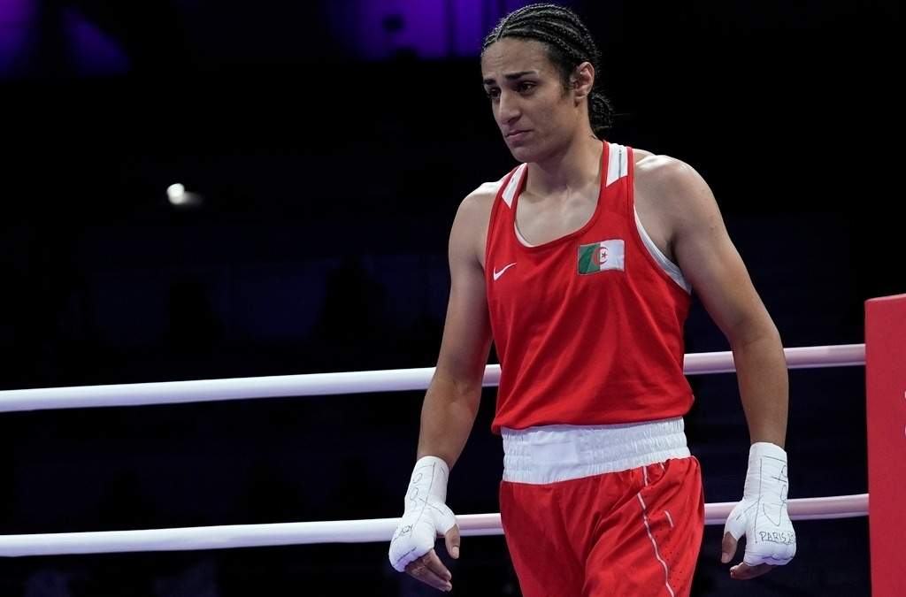 La atleta argelina Imane Khelif