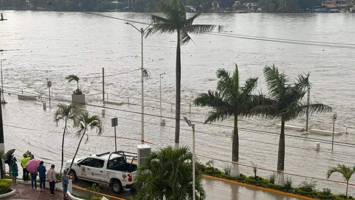 Desbordamiento del río Cazones e inundaciones en Poza Rica y Álamo el pasado 10 de octubre