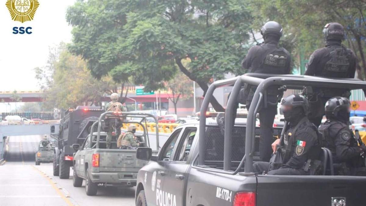 El operativo de custodia