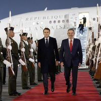 Emmanuel Macron llega a México; sostendrá una reunión con Sheinbaum en Palacio Nacional