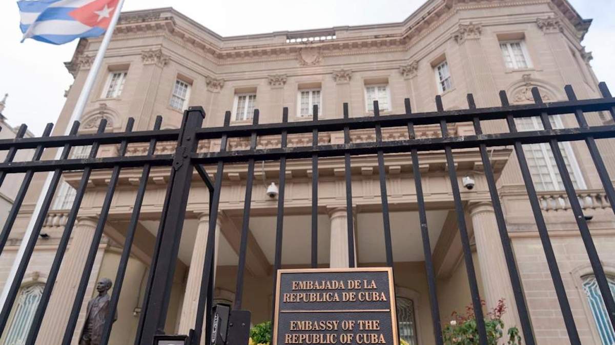 La embajada de Cuba en Washington