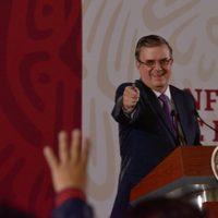 SRE tiene facultades en tema migratorio responde Ebrard a Muñoz Ledo