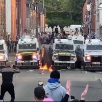Presunta agresión sexual desata protestas contra la migración en Irlanda del Norte