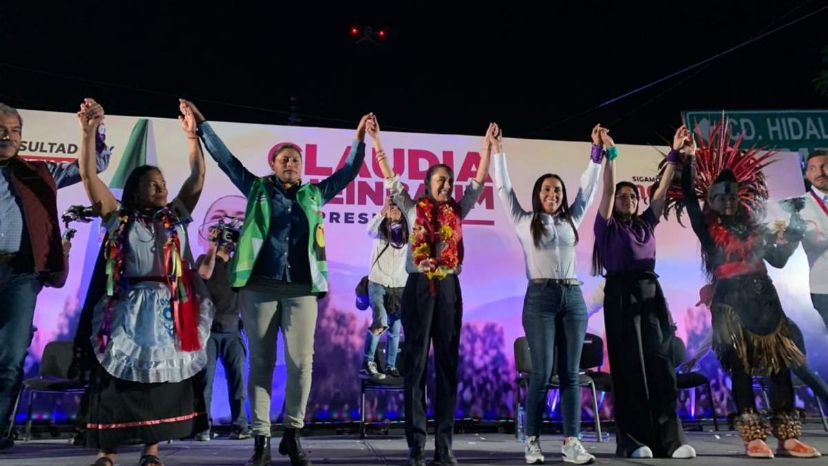 Claudia Sheinbaum en Michoacán