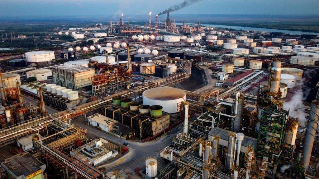 Planta petrolera en Veracruz