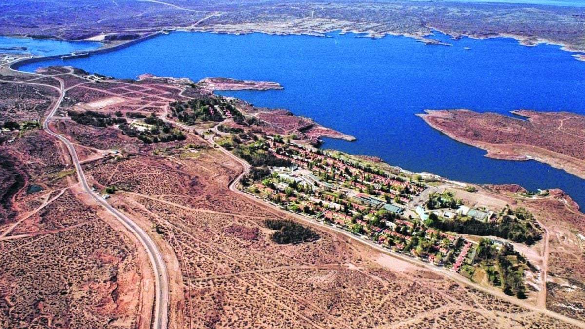 Villa El Chocón. Fuente: (Twitter)