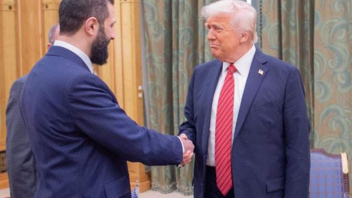 Reunión en Arabia Saudí de Trump con el presidente de transición sirio, Ahmed al Shara