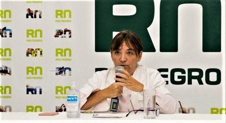 Mercedes Iberó en un nuevo informe de coronavirus. Fuente: (Twitter)