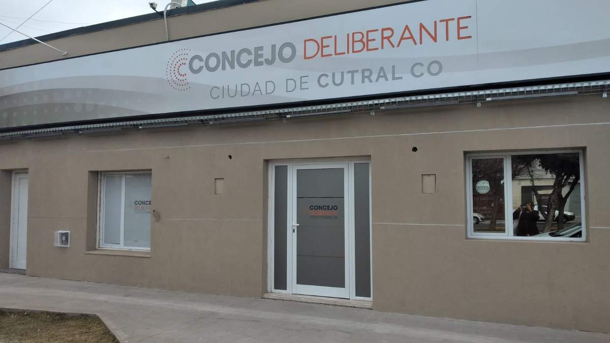Concejo Deliberante de Cutral Co. Fuente: (Cutral Co al Instante)