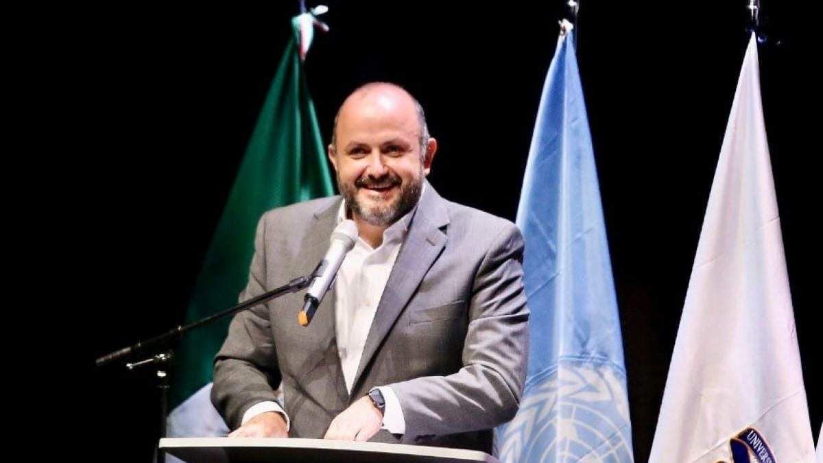 Rector de la Universidad de Guadalajara, en la cumbre Cihalc 2022