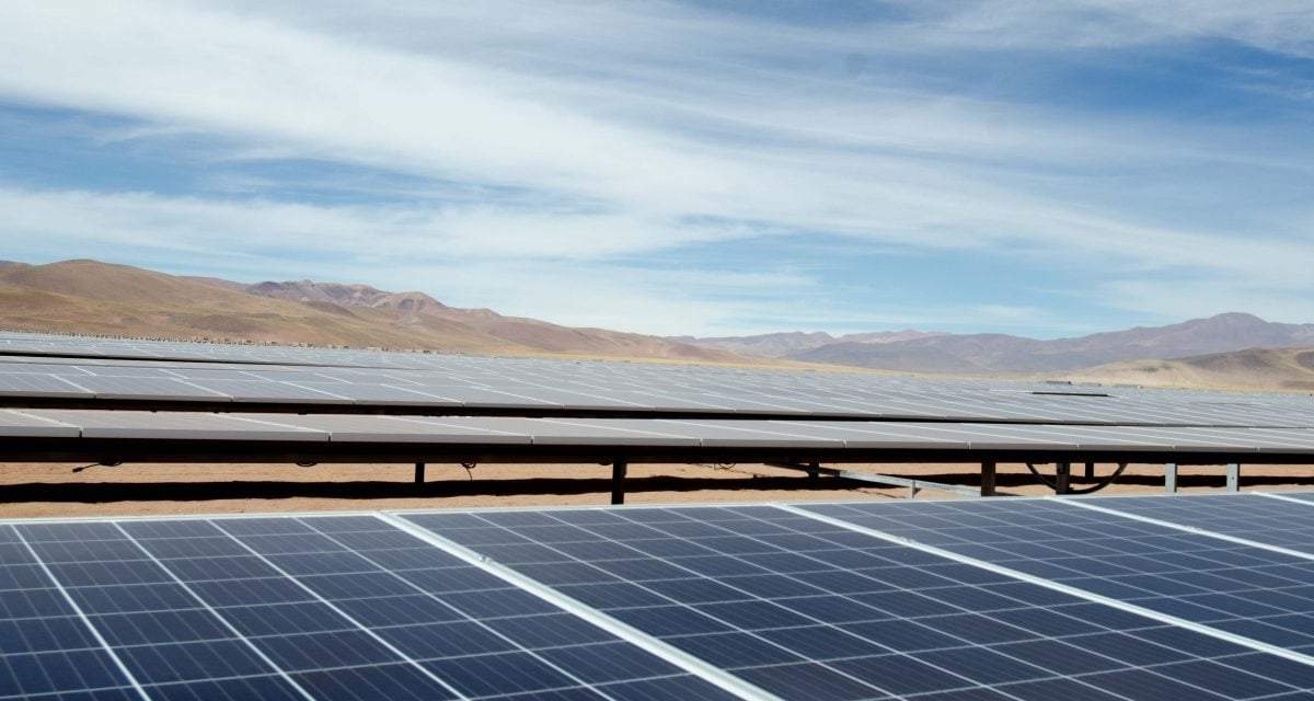 Paneles solares en Jujuy. Fuente: (Twitter)