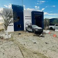 Atacan con explosivos la comandancia de la policía de Luis Moya, Zacatecas (Videos)