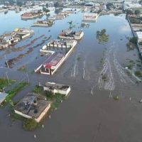 Se desborda río e inunda Tlahuelilpan: cien casas y 300 hectáreas de cultivos perdidas