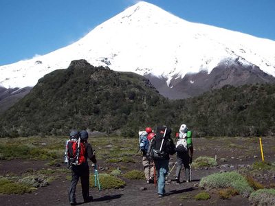 En el volcán Lanín: Neuquén, contexto de un impactante rescate