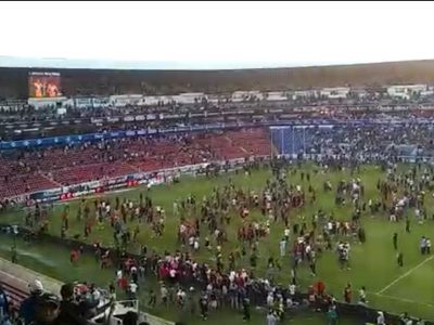 Fiscalía de Jalisco detiene a tres participantes en la gresca del estadio Corregidora