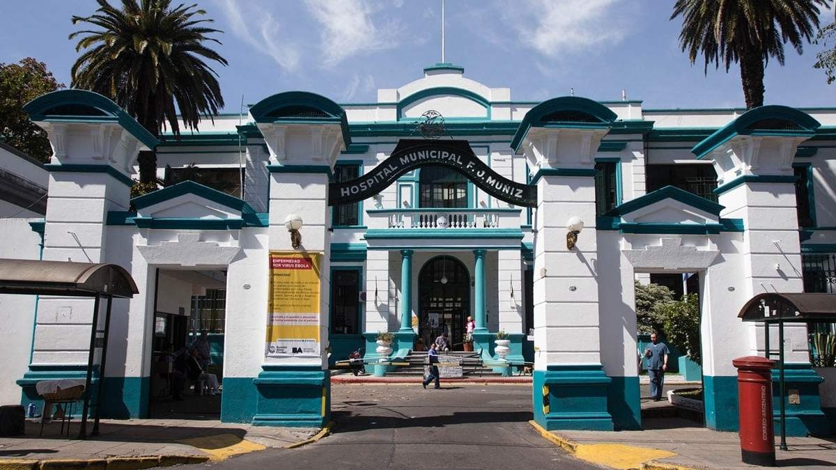 Hospital Muñíz. Fuente: (Twitter)