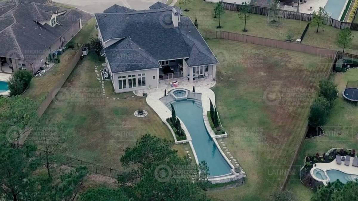 La casa que habitó José Ramón López Beltrán en Houston