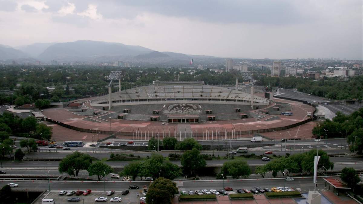 El Estadio Olímpico Universitario