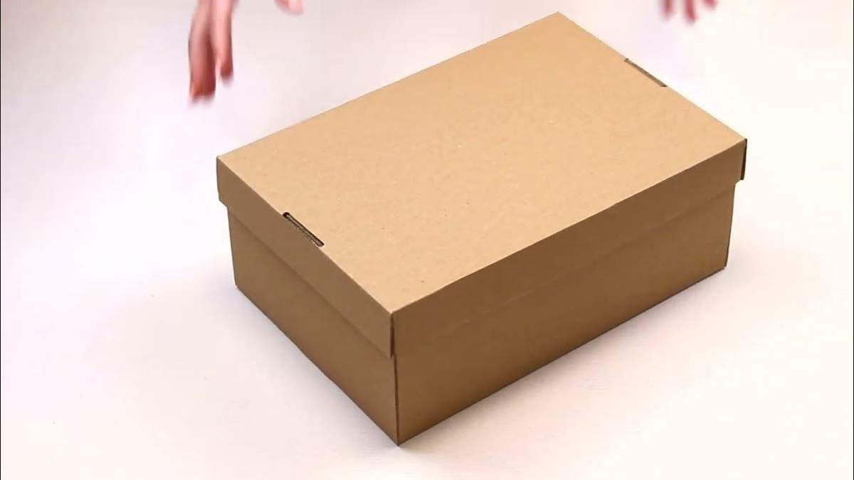 Caja de zapatos. Fuente: (Instagram)