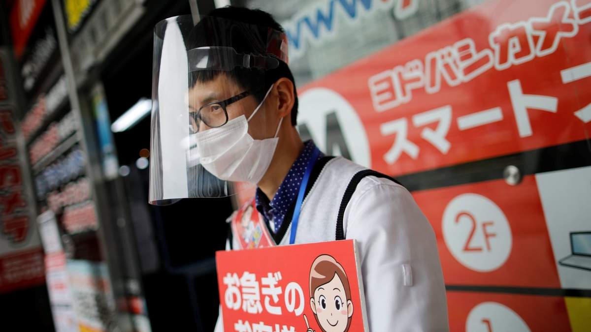 Coronavirus en Japón . Fuente: (Twitter)