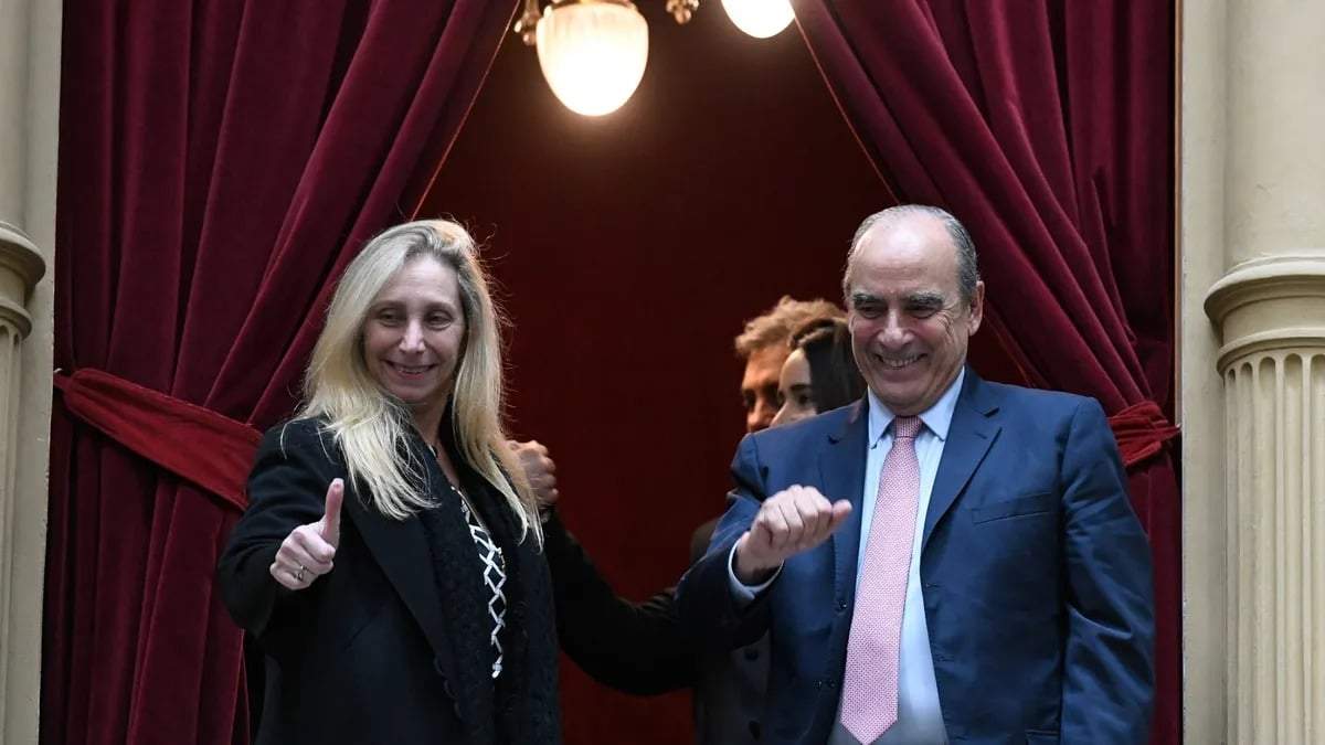 Guillermo Francos y Karina Milei