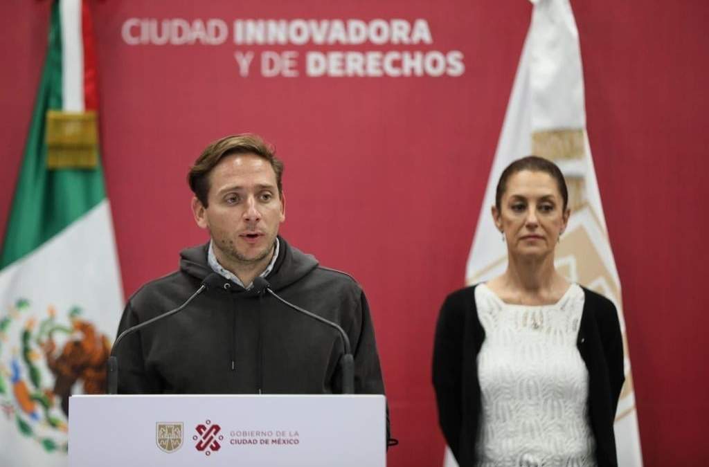 Eduardo Clark y Claudia Sheinbaum