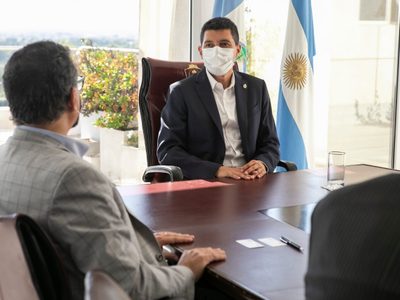 Por un Neuquén más sustentable: Koopmann se reunió con el presidente del INTI
