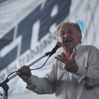 Yasky afirmó que el bono a los trabajadores privados “marca un cambio de época”