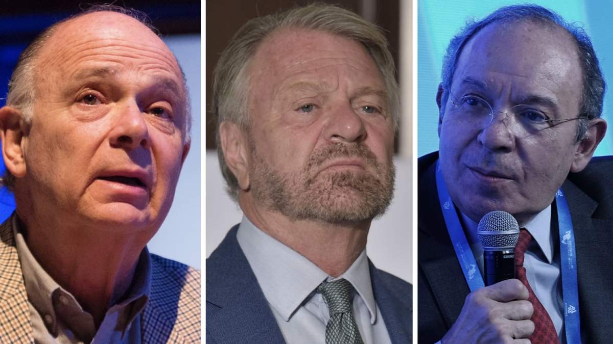 Enrique Krauze, Jorge G. Castañeda y Héctor Aguilar Camín