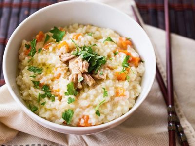 Juk: la comida coreana a base de arroz que se hace en poco tiempo y es muy nutritivo para el desayuno