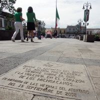 Deudos luchan por apoyos a nueve años de los granadazos en Morelia