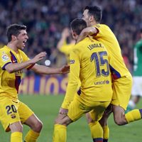 Sufrido triunfo del Barcelona por 3 a 2 al Betis, mirá los goles
