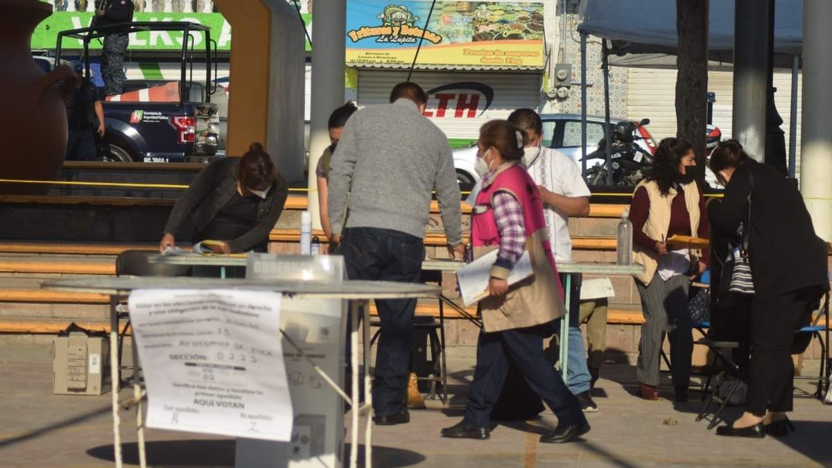 Casillas en la jornada electoral de este domingo 5 de junio
