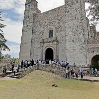 Programa sismo: Entrega el INAH un templo en riesgo