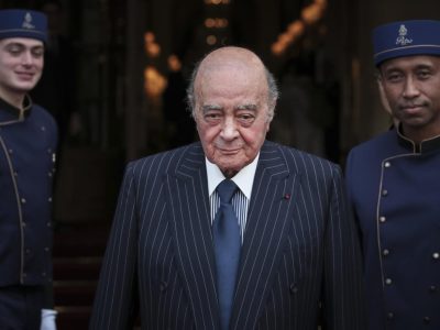 Policía británica identifica a 90 mujeres que acusan de agresión sexual a Al Fayed, suegro de Lady D
