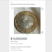 Esta moneda de 20 pesos se vende hasta en cinco millones en internet